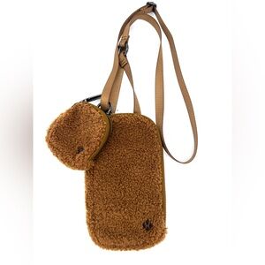 Lululemon Modular Fleece Phone Crossbody Bag & AirPod Case NWT